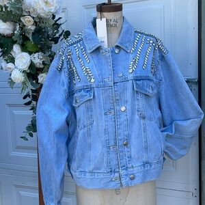 Denim Jacket with jewels